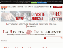 Tablet Screenshot of larivistaintelligente.it